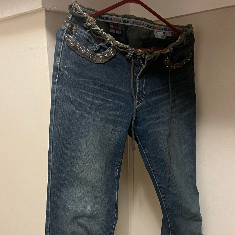 Parasuco Denim Cult Western Jeans with leather details